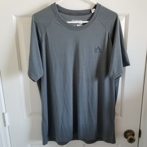 NWT Adidas Ultimate Tee T-Shirt Climalite
Gray